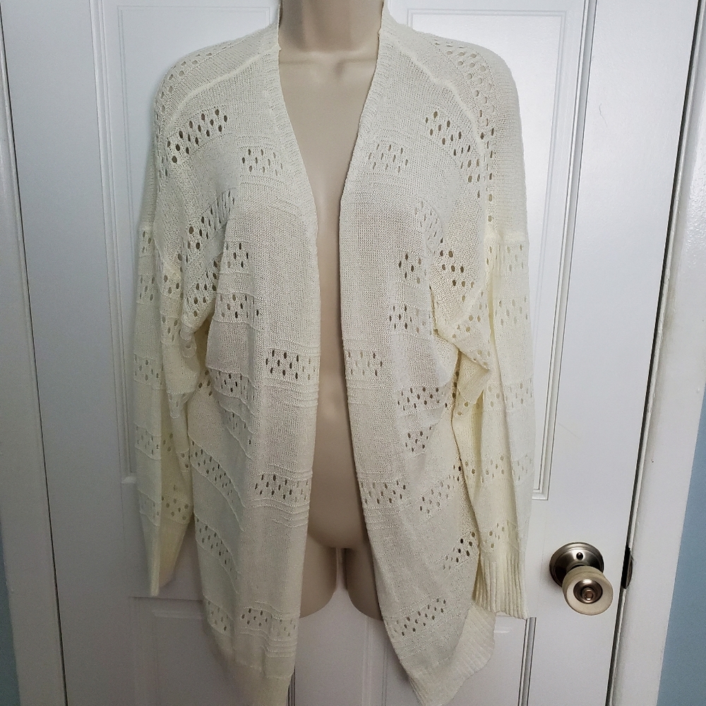 Oprexo Crochet Knit Women's Lightweight Sweater